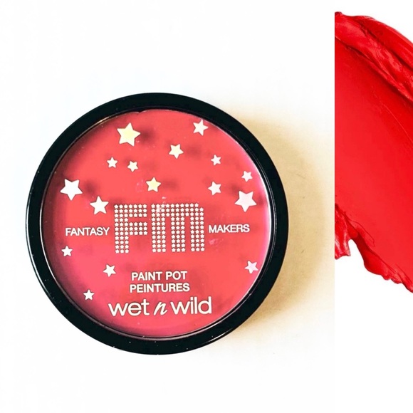⭐️5 For 25⭐️ Wet n Wild Paint Pot Red - Picture 1 of 6